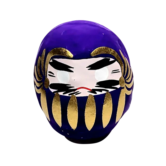 ミニだるま（紫）