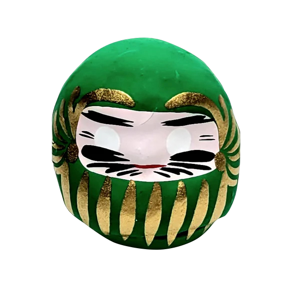ミニだるま（緑）